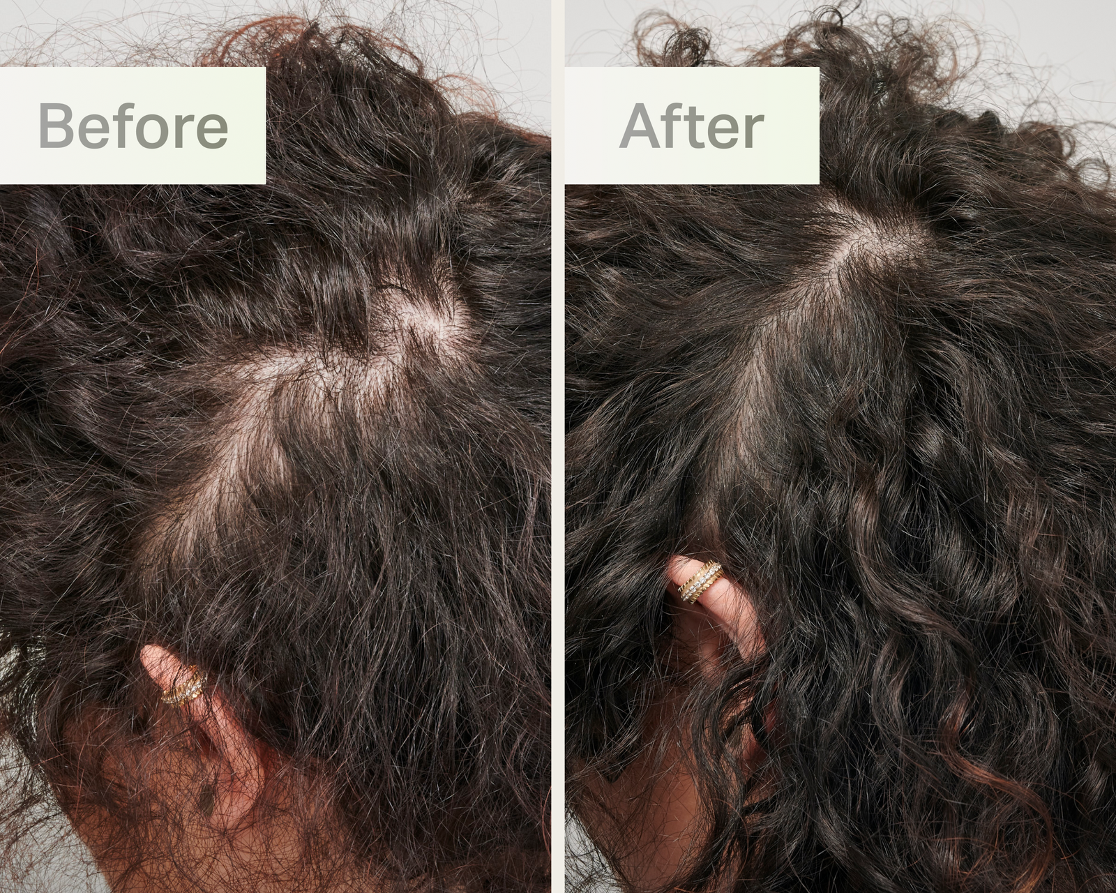 customer before and after image.