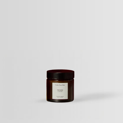 candle on the light background