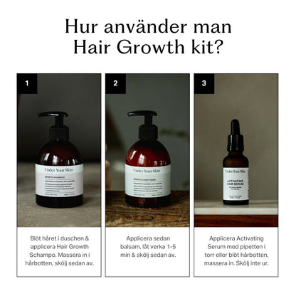 Hair Growth Kit - Med Garanti